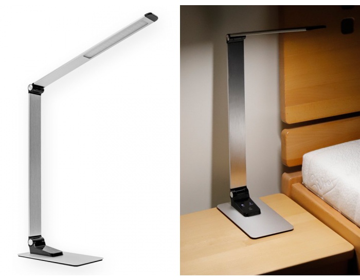  LED stolní lampička s USB dobijením