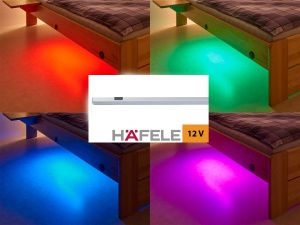 LED RGB lištové svítidlo 12V délka_555 mm 