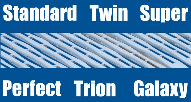 Porovnání jednotlivých řad roštů