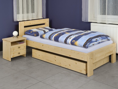 Postel Apus Top jednolůžko smrk čelo č.1 